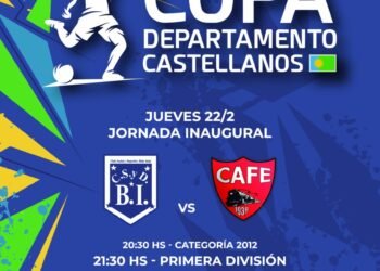 Arranca la segunda edición de la Copa Departamento Castellanos