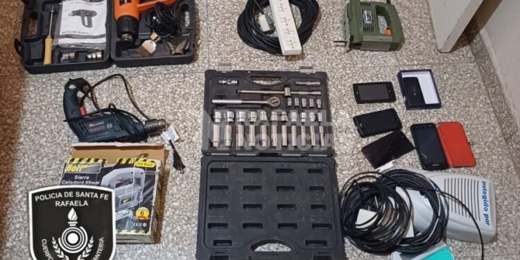 La Policía recuperó elementos robados: «Estaba cirujeando