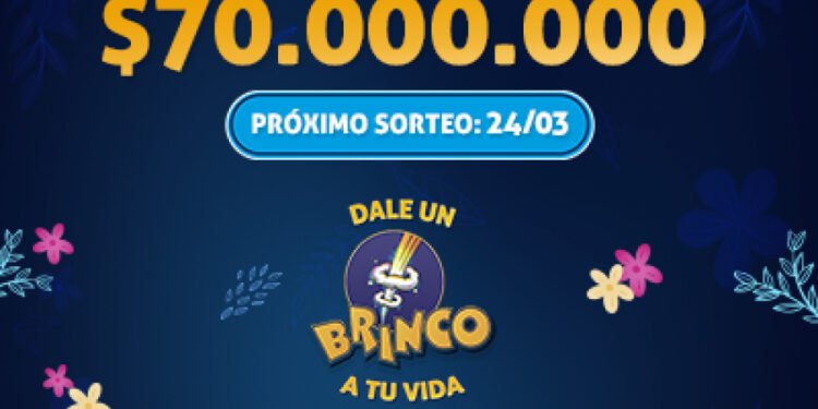 ESTE DOMINGO EL BRINCO SE VIENE CON $70 MILLONES ESTIMADOS