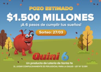 ¡EL QUINI QUEDÓ VACANTE! ¡SE VIENE UN POZO ESTIMADO DE $1.500 MILLONES!