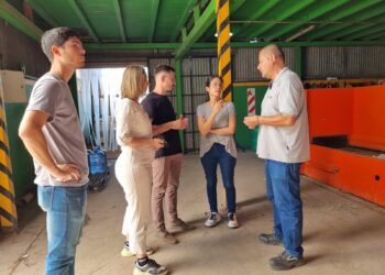 Representantes del Municipio de Santa Fe visitaron Rafaela para conocer el modelo ambiental