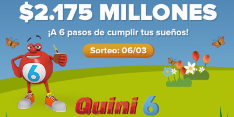 ¡QUINI 6 VACANTE! SE VIENE UN SÚPER POZO ESTIMADO DE $2.175 MILLONES!
