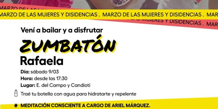 Se llevará a cabo una jornada de Zumbatón en la ciclovía