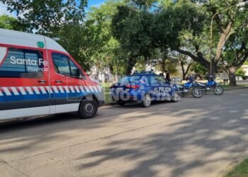 Policías y 107 en la plaza de la Paz: ¿qué pasó?
