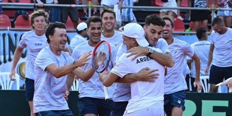 Argentina ya conoce a sus rivales en la Copa Davis