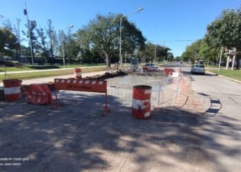Cloacas: se recuperó el funcionamiento del colector ubicado en Estanislao del Campo