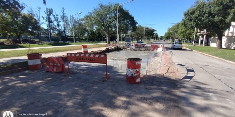 Cloacas: se recuperó el funcionamiento del colector ubicado en Estanislao del Campo