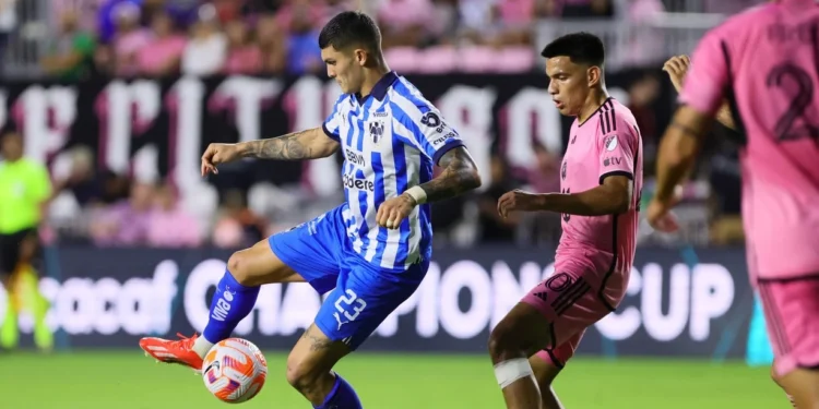 Sin Messi, Inter Miami perdió con Monterrey en la ida de los cuartos de Concachampions