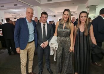 Leonardo Viotti fue uno de los invitados a la Cena Anual de la Fundación Libertad