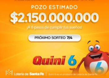 ¡QUINI 6 VACANTE! SE VIENE CON UN POZO ESTIMADO DE $2.150 MILLONES!