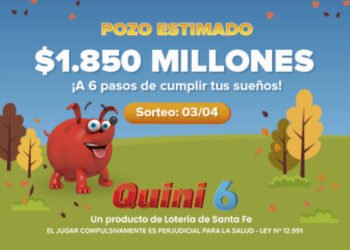 ¡SIN GANADORES CON 6 ACIERTOS! ¡EL QUINI SE VIENE UN SÚPER POZO ESTIMADO DE $1.850 MILLONES!