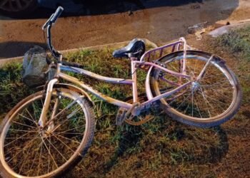 Saltó el tapial para robarse una bicicleta