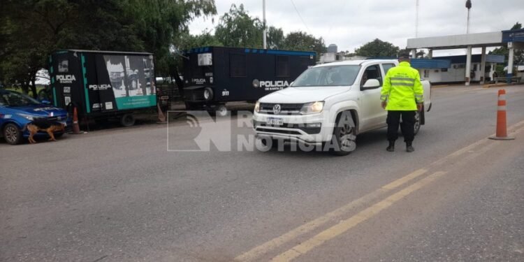 Policía de Seguridad Vial de San Cristóbal secuestró un arma de fuego