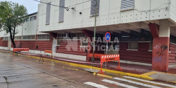 Tránsito restringido en inmediaciones a la escuela Moreno ¿qué paso?