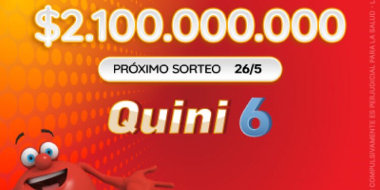 ESTE DOMINGO EL QUINI 6 SE VIENE CON UN POZO INCREÍBLE DE $2.100 MILLONES ESTIMADOS