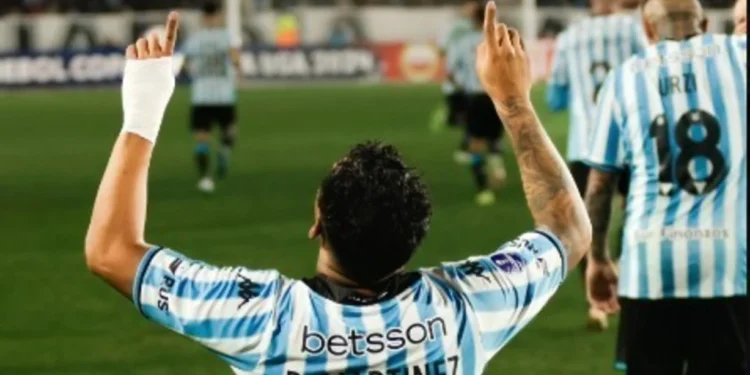 Copa Sudamericana Racing goleó a Sportivo Luqueño y avanzó a octavos