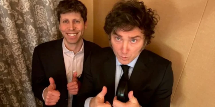 En San Francisco Javier Milei se reunió con el CEO de OpenAI y habló sobre la incursión de la IA en Argentina