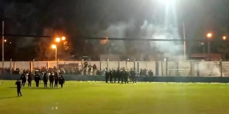 Liga Rafaelina de Fútbol: otra vez la violencia cobró protagonismo