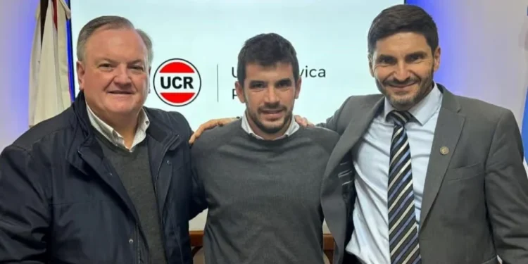 En Santa Fe capital Nueva designación en la UCR provincial: Leonel Chiarella asume como Vicepresidente