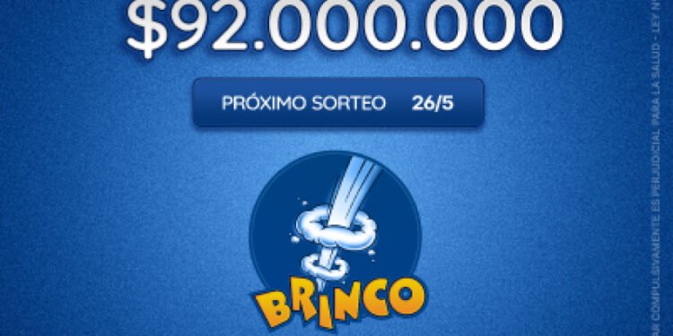 ESTE DOMINGO EL BRINCO SE VIENE CON $92 MILLONES ESTIMADOS
