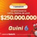 ¡UN APOSTADOR SE LLEVÓ $250 MILLONES EN EL QUINI 6!