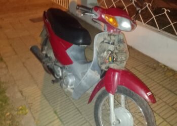 Guardia Urbana recuperó una moto robada