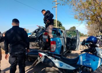 El Centro de Monitoreo actuó en la recuperación de una motocicleta robada hace seis meses