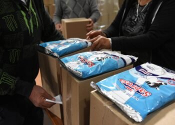 Continúa la entrega del refuerzo alimentario