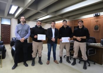 El Intendente reconoció a integrantes de la GUR por su acción ciudadana