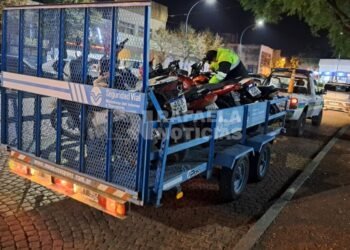 Fuerte presencia de controles municipales en las calles: muchas motos retenidas