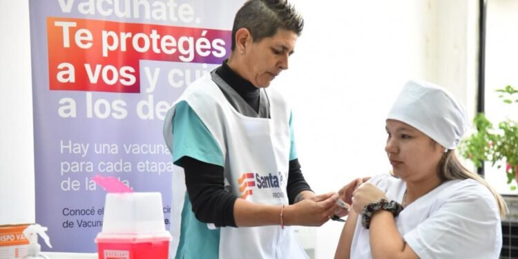 Está en marcha la campaña de vacunación contra enfermedades respiratorias