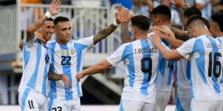 Victoria de la Scaloneta en la previa de la Copa América: 1 a 0 a Ecuador