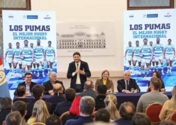 Presentaron el partido de Los Pumas en Santa Fe