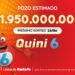 ¡EL QUINI VACANTE!EL MIÉRCOLES EL POZO ESTIMADO ASCIENDE A $1.950 MILLONES
