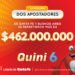 DOS APOSTADORES SE LLEVARON MÁS DE $462 MILLONES EN EL QUINI 6