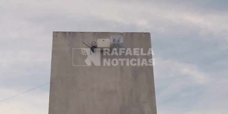 Se instaló otra alarma comunitaria municipal en Rafaela, pero no hay fecha para que empiece a funcionar