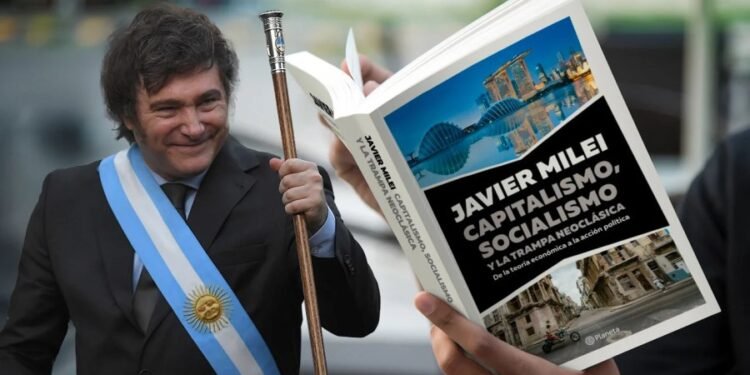 No hay plata: escasa venta del libro de Javier Milei en Rafaela