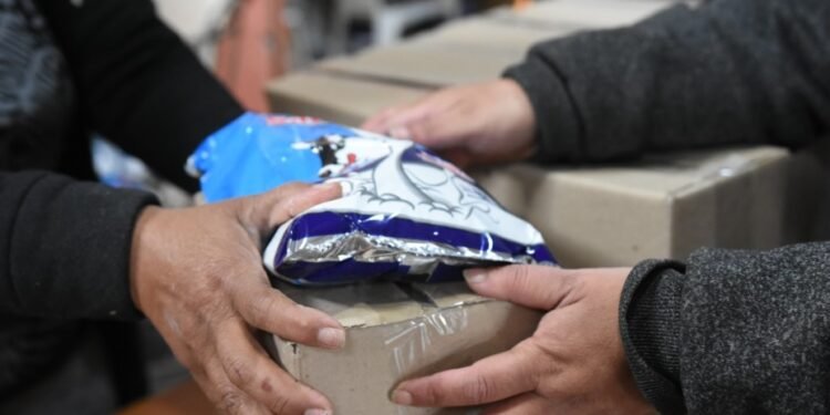Continúa la entrega del refuerzo alimentario