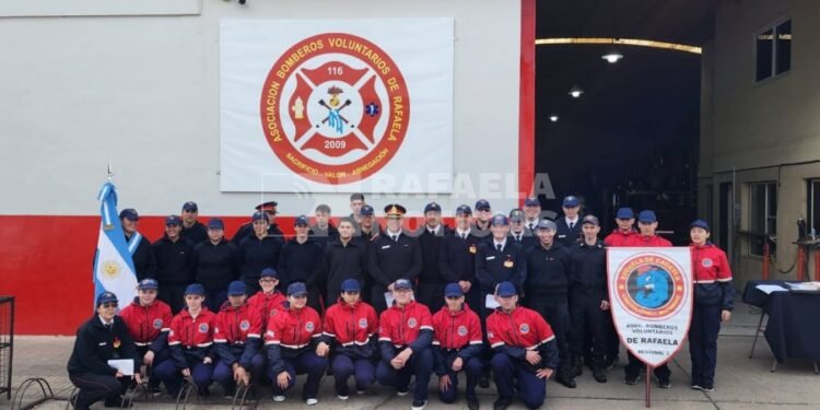 Día del Bombero Voluntario: en Rafaela, reclamaron por su cuartel propio