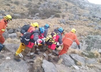 Un rafaelino que escalaba el Champaquí debió ser rescatado