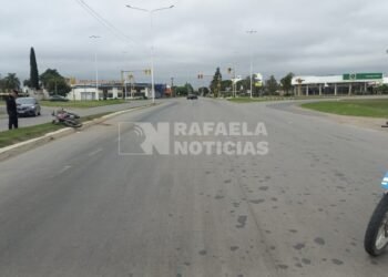 Motoderrape con consecuencias muy graves: una joven está en terapia intensiva