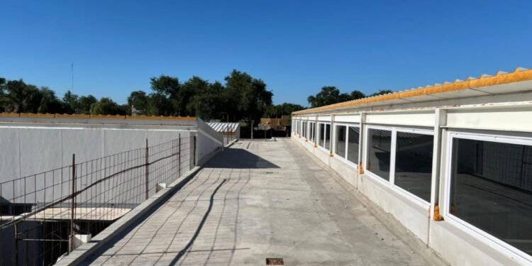 Cañada de Gómez: avanza la obra del nuevo Jardín de Infantes “Barrilete de Colores”