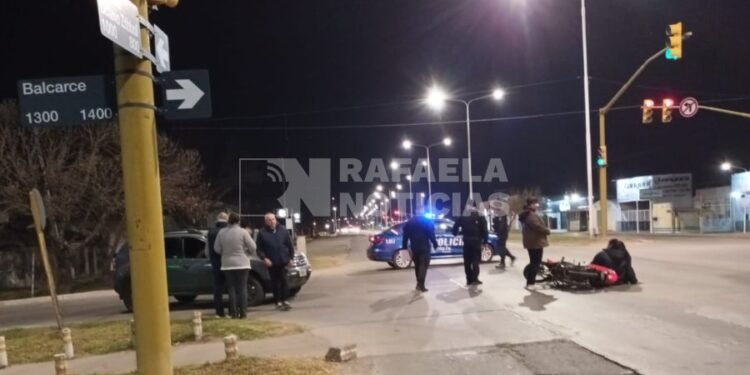 Accidente en el trayecto urbano de la Ruta Nacional 34