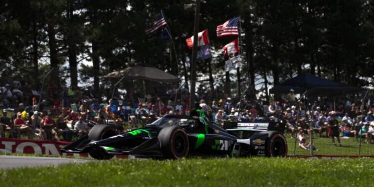 Canapino fue 22° en la clasificación de la IndyCar en Mid Ohio