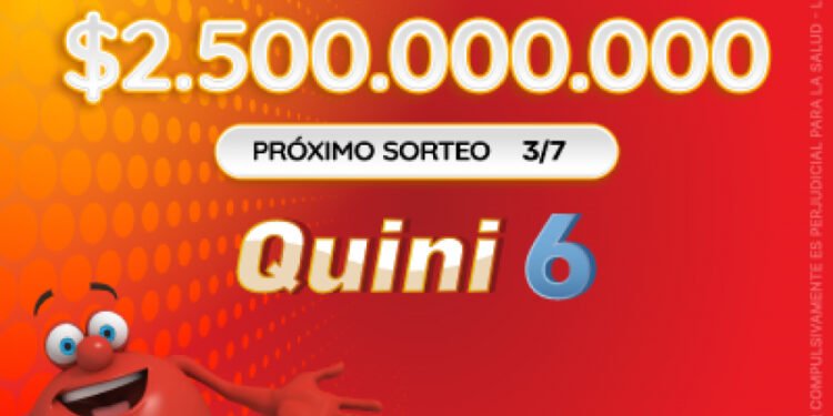 ¡EL QUINI QUEDÓ VACANTE Y TE ESPERA CON UN POZO ESTIMADO INCREÍBLE DE $2.500 MILLONES!