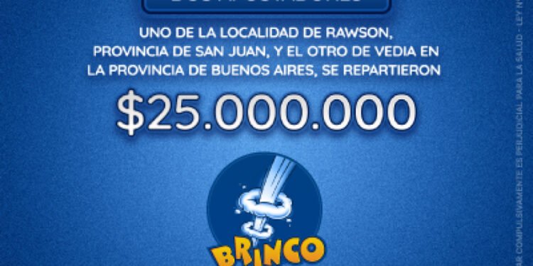 ¡DOS APOSTADORES SE REPARTIERON LOS $25 MILLONES DEL BRINCO JUNIOR SIEMPRE SALE!