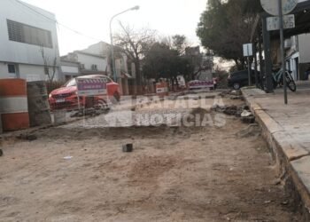 Avanza la restauración del pavimento: ¿por cuánto tiempo trabajarán en J. Ingenieros?