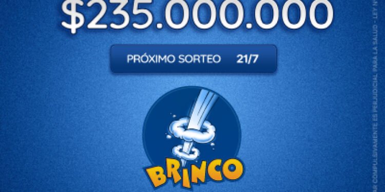 ¡BRINCO VACANTE! EL PRÓXIMO DOMINGO TE ESPERA UN POZO DE $235 MILLONES