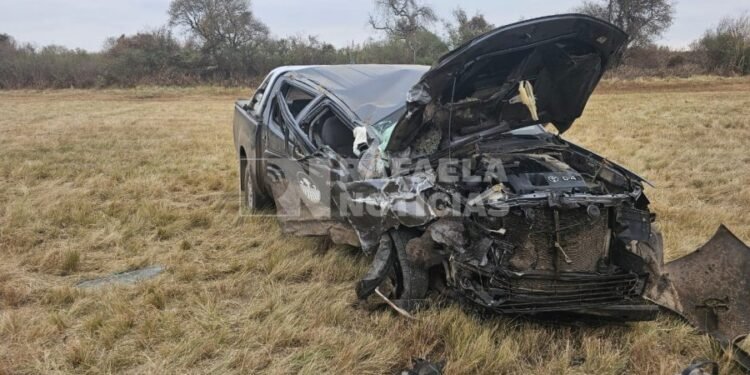 Impactante y grave choque en la Ruta Nº 34: falleció el presidente comunal de Las Palmeras
