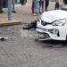 Fuerte choque en pleno centro: dos personas heridas